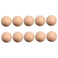 thumbnail image 4 of FESTFENDS 10PCS Wood Balls Crafts Sanded Smooth Natural Wood Balls Natural, 4 of 8