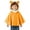 Yellow, variant on Fewfanhot Kids Cute BearEar Fleece Hooded Poncho, Button Front Warm Kids Cape Wrap for Daily Outdoor