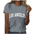 thumbnail image 4 of Womens Trendy Graphic Tee Shirts Summer Cute Casual Short Sleeve T-Shirts for College Teen Girls, 4 of 5