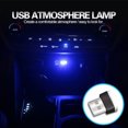 thumbnail image 1 of Mini USB Light LED Modeling Car Ambient Light Neon Interior Light Car Jewelry, azul claro ShuxiuWang 9024715429070, 1 of 1