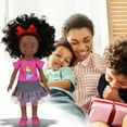 thumbnail image 6 of HEROOY Upgraded 12″ African American Doll - Inclusive Holiday Birthday Present D, 6 of 8