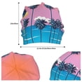 thumbnail image 6 of Kll Beach With Palm Trees Winter Fall Beanie Knit Hats For Men & Women - Warm & Soft Stylish Toboggan Caps For Cold Weather, 6 of 9