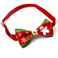 thumbnail image 2 of Billuyoard Collar de pajarita para mascotas, accesorio de ropa para gatos, adorno de cuello pequeño, regalo de Navidad, collares para perros y gatos, Suministros para perros tipo 7 Billuyoard PT003672-07, 2 of 6