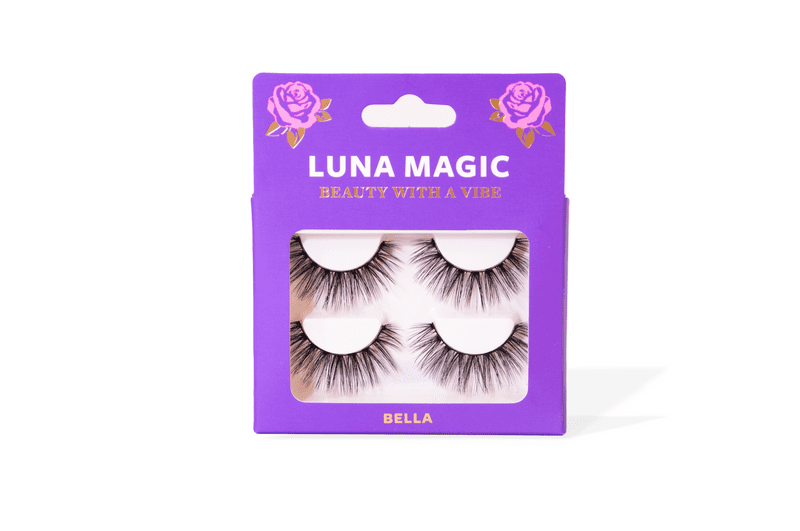 Luna Magic Faux Mink Lashes, 2 Pairs, Bella