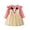 Pink, variant on Toddler Baby Girls Christmas Dress Ruffle Long Sleeve Tutu Princess Dresses Kids Girls Deer Print Mesh Tulle Dress