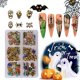 thumbnail image 2 of Dijes de esqueleto 3D para uñas, dijes de aleación para decoración de uñas de Halloween, calavera con diamantes de imitación, joyería para decoración de uñas, 4, 2 of 5