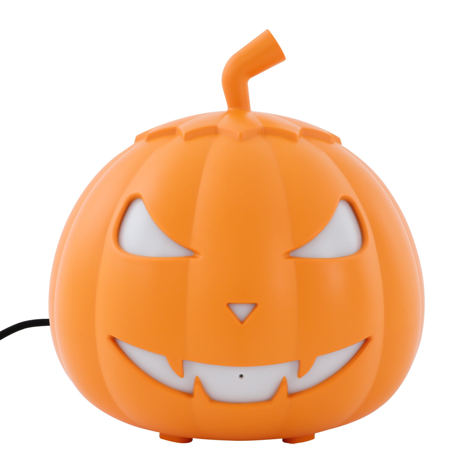 Fog Machine, 800W LED Smoke Machine with Remote, AC110V, Halloween Pumpkin Design, 5000 CFM Output, Multicolor Light Modes, Durable ABS, for Stage, Party, Haunted Attraction