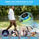 thumbnail image 5 of Collar antiladridos recargable para perros grandes, resistente al agua IP67 con sensibilidad ajustable para perros medianos y pequeños (negro mate)., 5 of 15