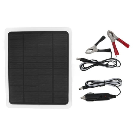 

Solar Panel 2A 5W Monocrystalline Silicon Flexible Waterproof USB Output Solar Battery Charger for Emergency Lights