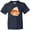Navy, variant on Cute Hermit Crab on Beach Youth T-Shirt