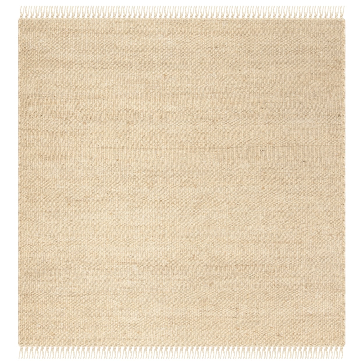 SAFAVIEH Natural Fiber Clara Braided Jute Runner Rug, Ivory, 2'6" x 10'