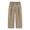 Khaki, variant on LAJPXKHY Capri Pants for Women Cotton Linen Summer Lightweight Thin Casual Elastic Drawstring Waist Straight Leg Capris with Pockets