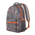 thumbnail image 2 of Genuine Leather Paisley Backpack – High-End Paisley Gift for Professionals, Water-Resistant Bookbag with Laptop Sleeve, Stylish & Durable for Work & School, 2 of 6