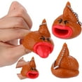thumbnail image 5 of Educational Stress Little Toys Novelty Keychains Funny Squie Poo Rising Tricky Prank Toy for Kids, 5 of 9