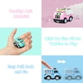 thumbnail image 4 of Bemico 9 Pack Pull Back City Cars and Trucks Toys for Kids Toddler 1–5-Year-Old, Mini Friction Powered Vehicle Baby Boys Girls Die-Cast Cars Toys Play Set, 4 of 10