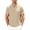 Khaki_008, variant on Mens Casual Polo Shirt Summer Short Sleeve Vacation Beach Knit Stretchy Golf Shirts Navy 3XL