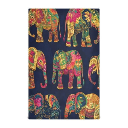 

Kitchen Towel 28x18 Inches x1，Plate Towel Decorative Towel Napkin Tea Towel Tea Towels For Kitchen Dish Cloths & Dish Towels Color Cool Elephant