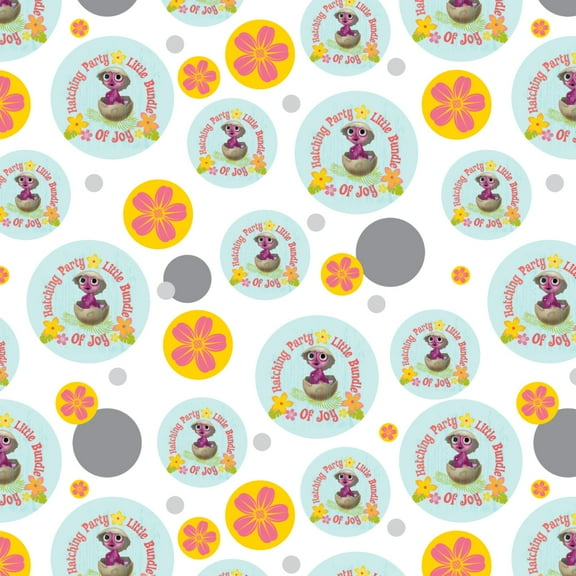 Hatching Party Little Bundle of Joy Baby Shower Premium Gift Wrap Wrapping Paper Roll