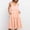 Orange, variant on Patlollav Womens Sun Dress Solid Color Dress Summer Strap Dress A Line Midi Dress