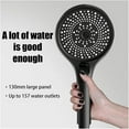 thumbnail image 3 of Hand-held Pressurized Shower Head, Ultra-powerful Water Outlet Shower with Large Panel, 3 of 6