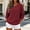 Red, variant on Xdegoge Womens Cable Knit Sweaters Crew Neck Long Sleeve Pullover Casual Relaxed Fit Cozy Fall Winter Warm Vintage Chunky Jumper Tops Everyday Fashion Knitwear