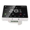 thumbnail image 1 of Smart Thermostat, LCD Display Programmable Automatic Temperature Adjustment Touchscreen Digital Thermostat IP20   Easy To Install Home Thermostat For Offices, 1 of 8