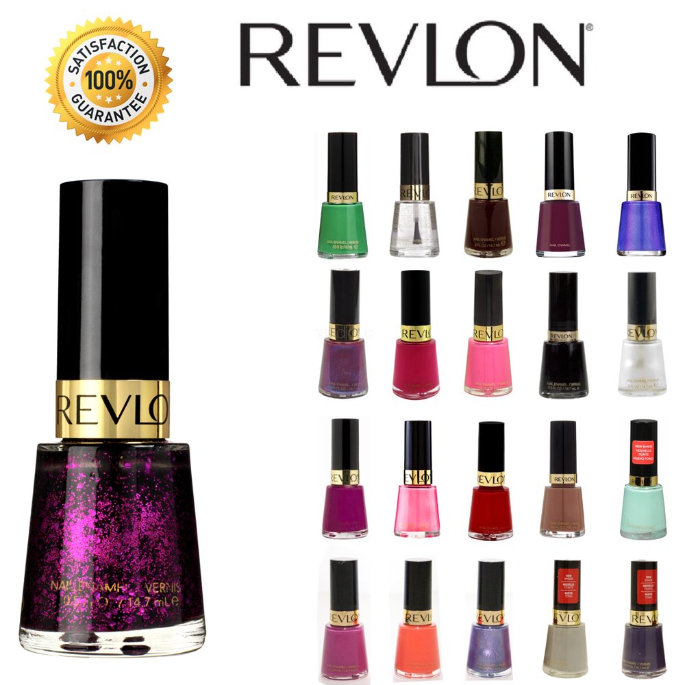 Lot of 10 Revlon Enamel Finger Nail Polish