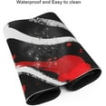 thumbnail image 6 of Black White Red Abstract Gaming Mouse Pad Extended Large Mouse Mat 31.5 X 11.8 Inch Nonslip Rubber Base Long Desk Pad Stitched Edges Mousepad Mice Pad for Office Home Game, 6 of 6