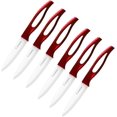 thumbnail image 1 of GAOGAO Kitchen Bar Ceramic Steak Knife Super Sharp Knifes 6 Pcs Kitchenware, 1 of 8