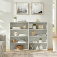 thumbnail image 5 of 8-Layer Adjustable CD/DVD Storage Cabinet, Multi-Functional Bookcase with Detachable Design, Ideal for Home or Office Use, 5 of 17