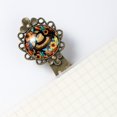 thumbnail image 5 of Thanksgiving hats Vintage Copper-Colored Lace Bookmarks: Stainless Steel Reading Accessories and Elegant Gifts for Book Lovers - Set of 2, 5 of 5
