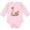 AD-Pink, variant on Inktastic Pi-thon Pi Day Python Pun Snake Boys or Girls Long Sleeve Baby Bodysuit