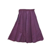 Mogul Womens Long Skirt Floral Printed Maxi Long Skirt