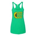 thumbnail image 2 of Wild Bobby, I'm Sunshine Mixed With A Little Hurricane , Inspirational/Christian, Women Tri-Blend Racerback Tank Top, Envy, Medium, 2 of 5