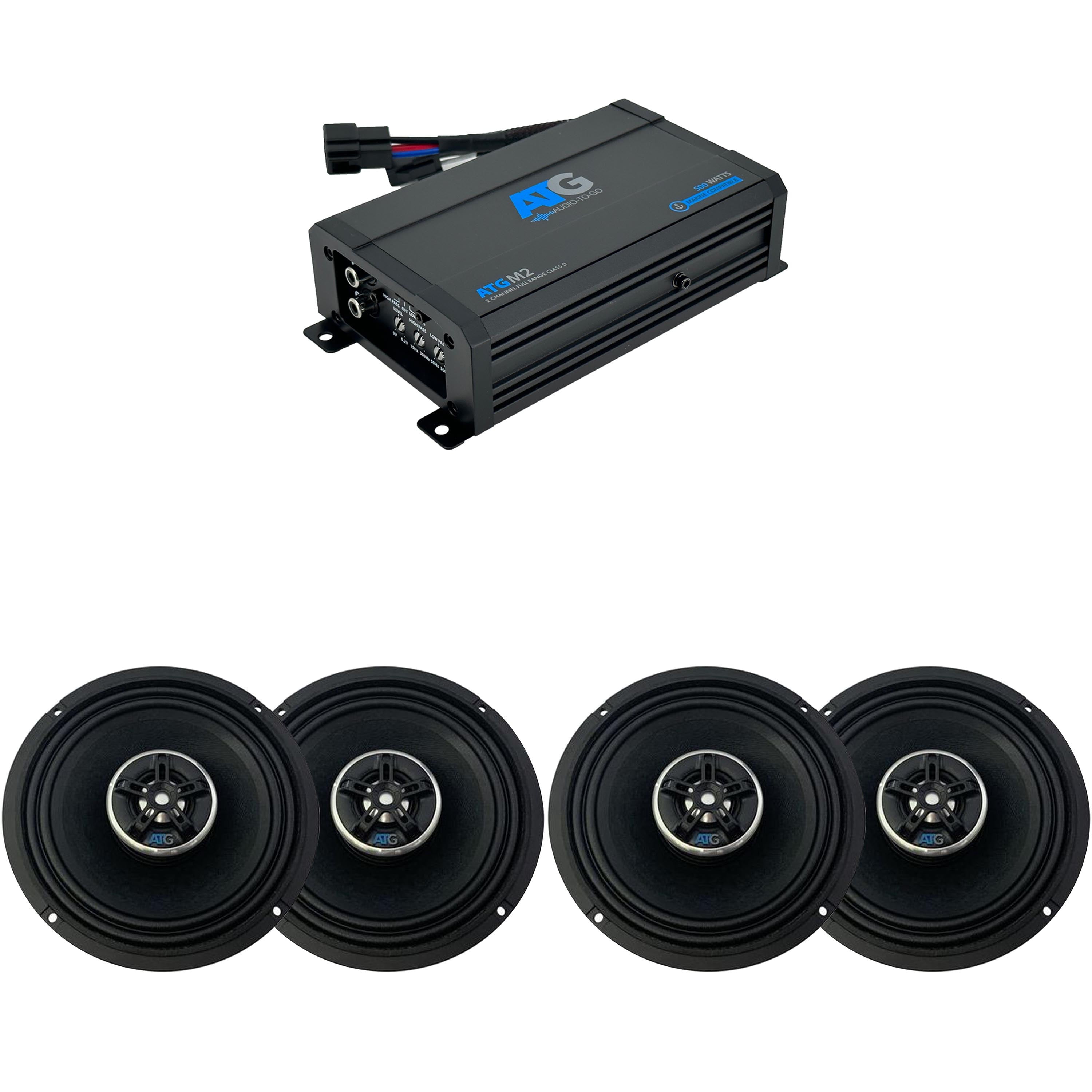 アルパイン 4ch アンプPDX4.100 Alpine PDX-4.100 4-channel car amplifier 100 watts RMS x 4 at