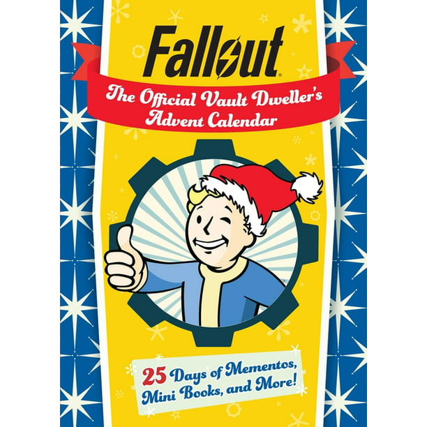 Fallout The Official Vault Dweller S Advent Calendar Hardcover Walmart Com