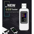 thumbnail image 2 of Amdohai KWS-MX18 10 in1 Digital LCD Display USB Tester Voltage Current Tester Power Meter Timing Ammeter USB Charger Tester Detector Voltmeter, 2 of 8