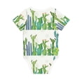 thumbnail image 2 of Rocae Cartoon Cactus for Baby Climbing Clothes Soft Baby Romper for Active Infants Comfortable and Breathable Crawling Jumpsuit Unisex Baby Outfit 3 Months, 2 of 8