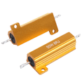 thumbnail image 3 of 4 Pcs Résistances Électroniques en Aluminium 5 % 8 Ohms 50W, 4 x Résistances en Aluminium, Or, 3 of 5