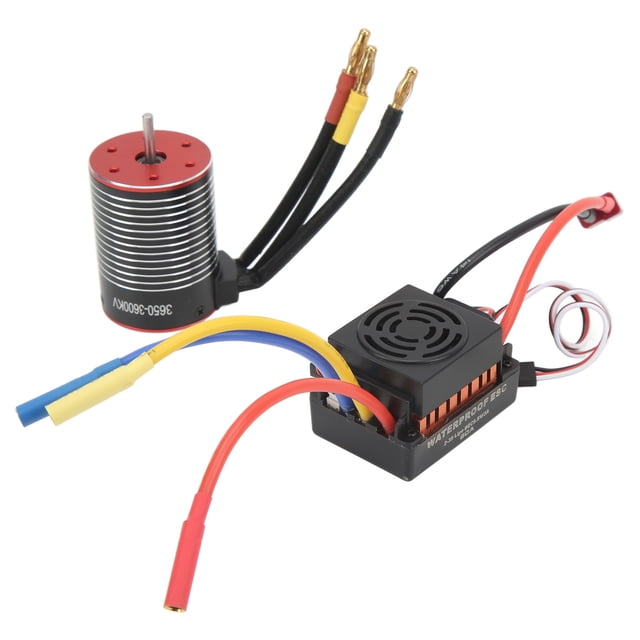 Motor sin escobillas KV, motor sin escobillas 3600KV Motor sin escobillas 60A ESC Set Motor sin escobillas KV AESC Combo Integración perfecta