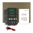thumbnail image 5 of Adjustable DC Power Supply 30V 10A 60V 5A Lab Bench Power Source Stabilized Power Supply Voltage Regulator Switch ,Voltage Consistency, 5 of 6