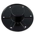 thumbnail image 1 of AP Table Leg Base 013-1112B Pedestal Base; Round Flush Mount; 6 Inch Diameter x 2 Inch Height; 6 Mounting Holes; Black; Single, 1 of 3