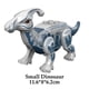 thumbnail image 1 of Jurassic Dinosaur Building Blocks Set: T-Rex, Raptor, Triceratops & Indominus Rex figurer, 1 of 5