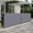 Grey 4, variant on Jopath 138"x71" Privacy Screen with UV Resistant and Waterproof, Retractable Side Screen Awning for Garden, Balcony, Courtyard Dark Grey