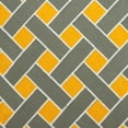thumbnail image 2 of 20" X 7" X 20" Transitional Gray And Orange Pillow Cover With Poly Insert, 2 of 5