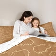 thumbnail image 4 of Erosebridal Cute Capybaras Twin Bedding Sets 7-Piece For Children,Kawaii Animal Bedding Comforter Set For Kids Boys Girls,Ultra Soft Home Decor, 4 of 6