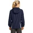 thumbnail image 3 of Sport-Tek Women's Colorblock Hooded Shell Jacket, 3 of 4