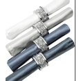 thumbnail image 4 of servilleteros de cristal, servilleteros llenos de diamantes rotos, servilleteros de papel, 4 of 5
