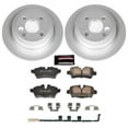 thumbnail image 2 of PowerStop Rear Geomet Coated Brake Rotor and Pad Kit Fits: MINI COOPER Select Models CRK6281, 2 of 5