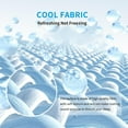 thumbnail image 2 of Cooling Mattress Pad for Hot Sleeper, Ultra Cold Tech Fiber Mattress Cover King Size, Breathable Noiseless Cooling Mattress Protector, 16'' Deep Pocket (Gray) - Ideal for Summer Refreshing Sleep, 2 of 9